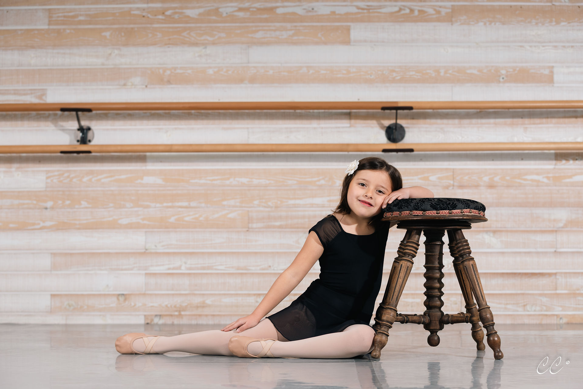 photographie danseuse en école de danse