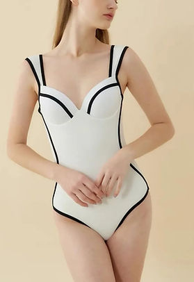 One-Piece Bikini Set Econyl Swimwear Bikini