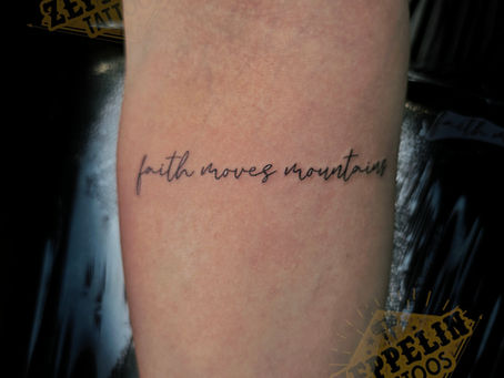 Fineline Script Tattoos