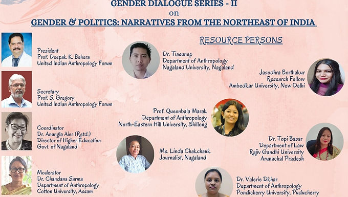 Gender Dialogue series -II: Gender & Politics: Narratives from the Northeast of India