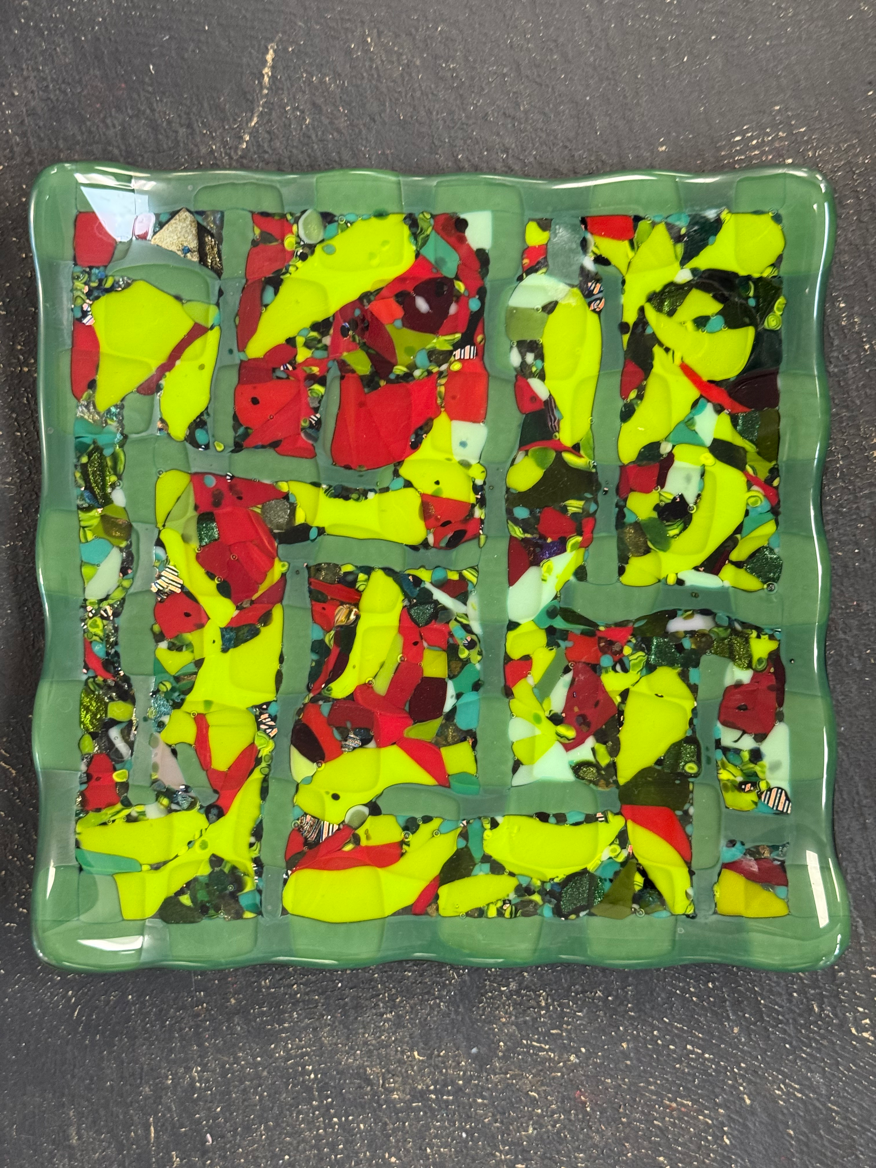 10” Kaleidoscope Plate