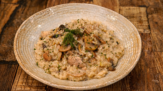 RISOTTO POLLO FUNGHI