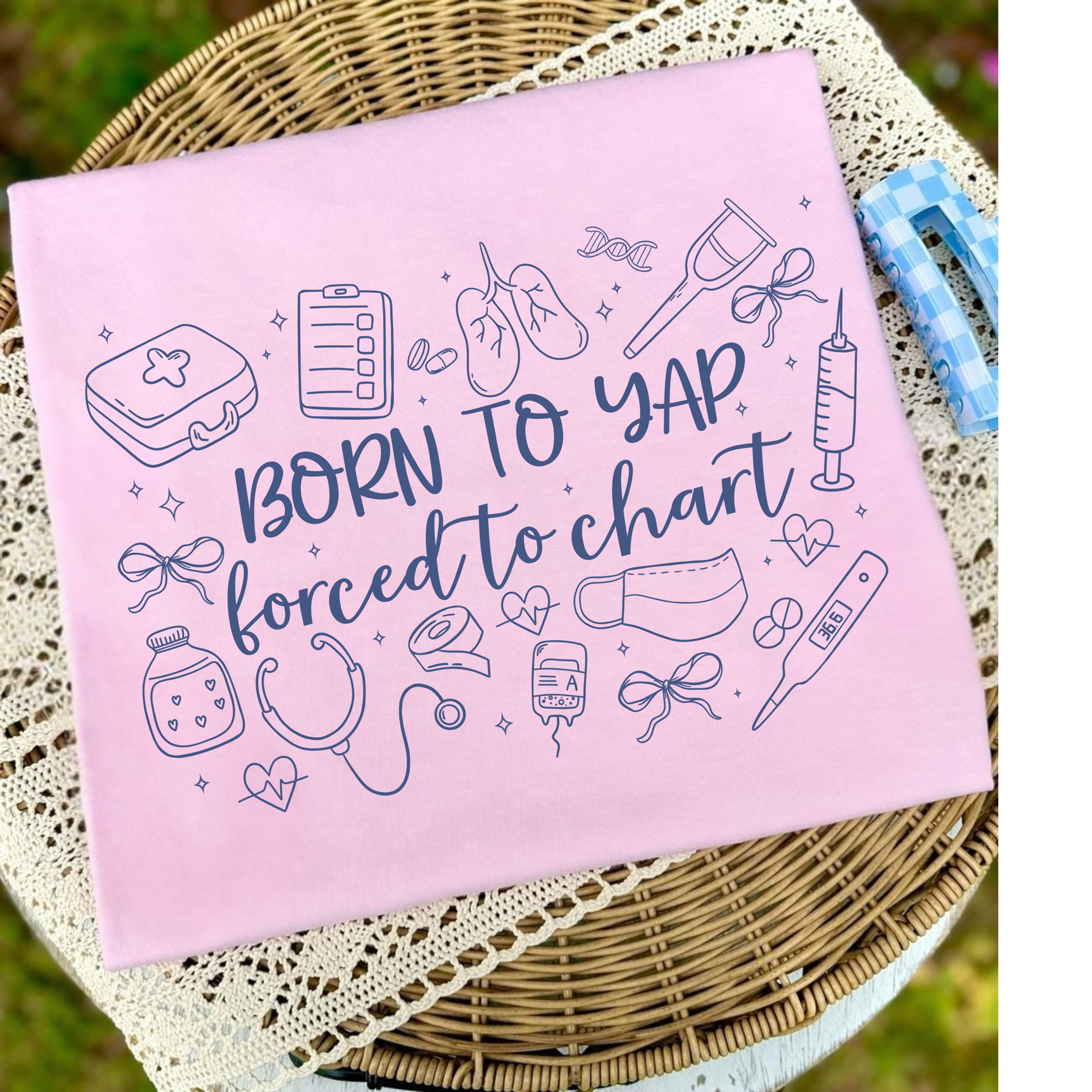 BORN TO YAP, FORCED TO CHART