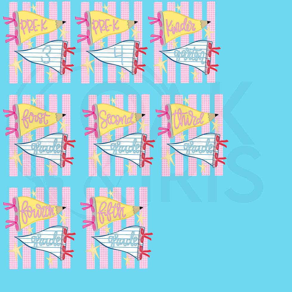 Thumbnail: PREPPY PENNANT FLAGS <CUSTOM> GRADE | ADULTS