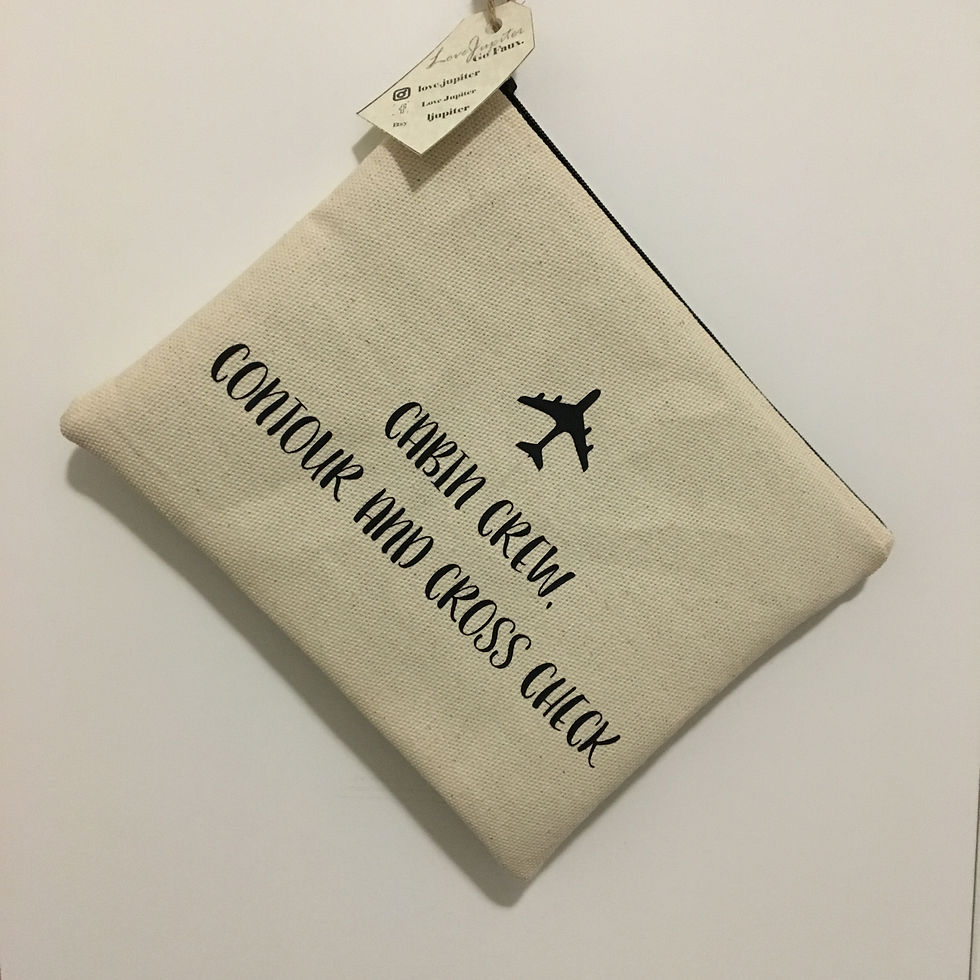 Thumbnail: Custom Natural Coloured Envelope Style Bag