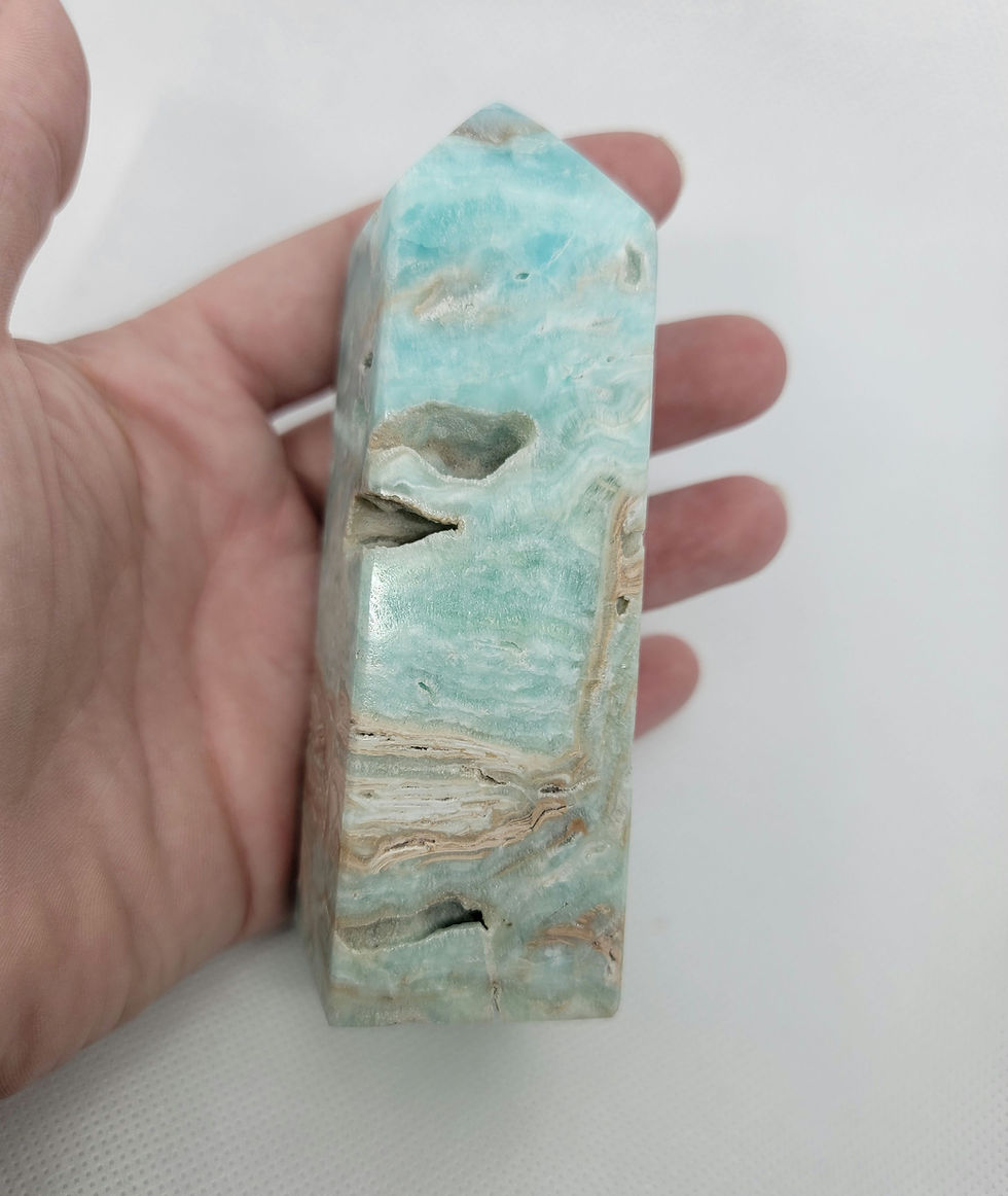Thumbnail: Caribbean Calcite Tower Crystal Point  