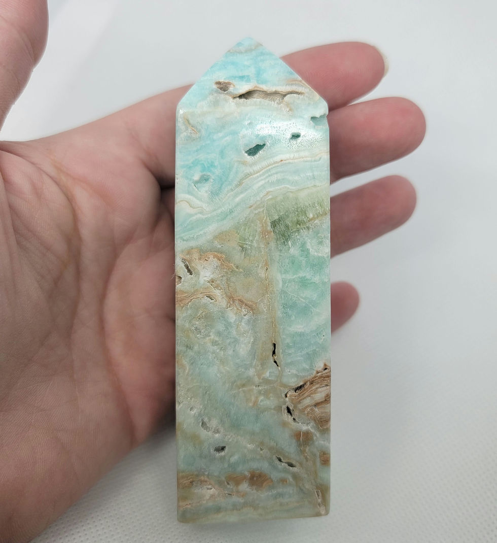 Thumbnail: Caribbean Calcite Tower Crystal Point  