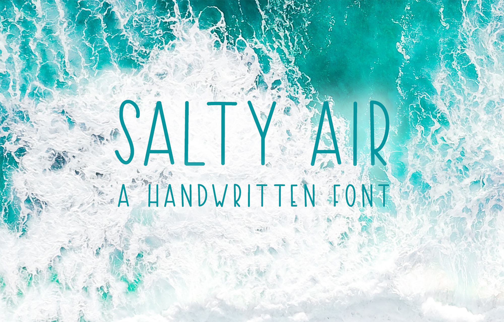 Salty Air - A Handwritten Font