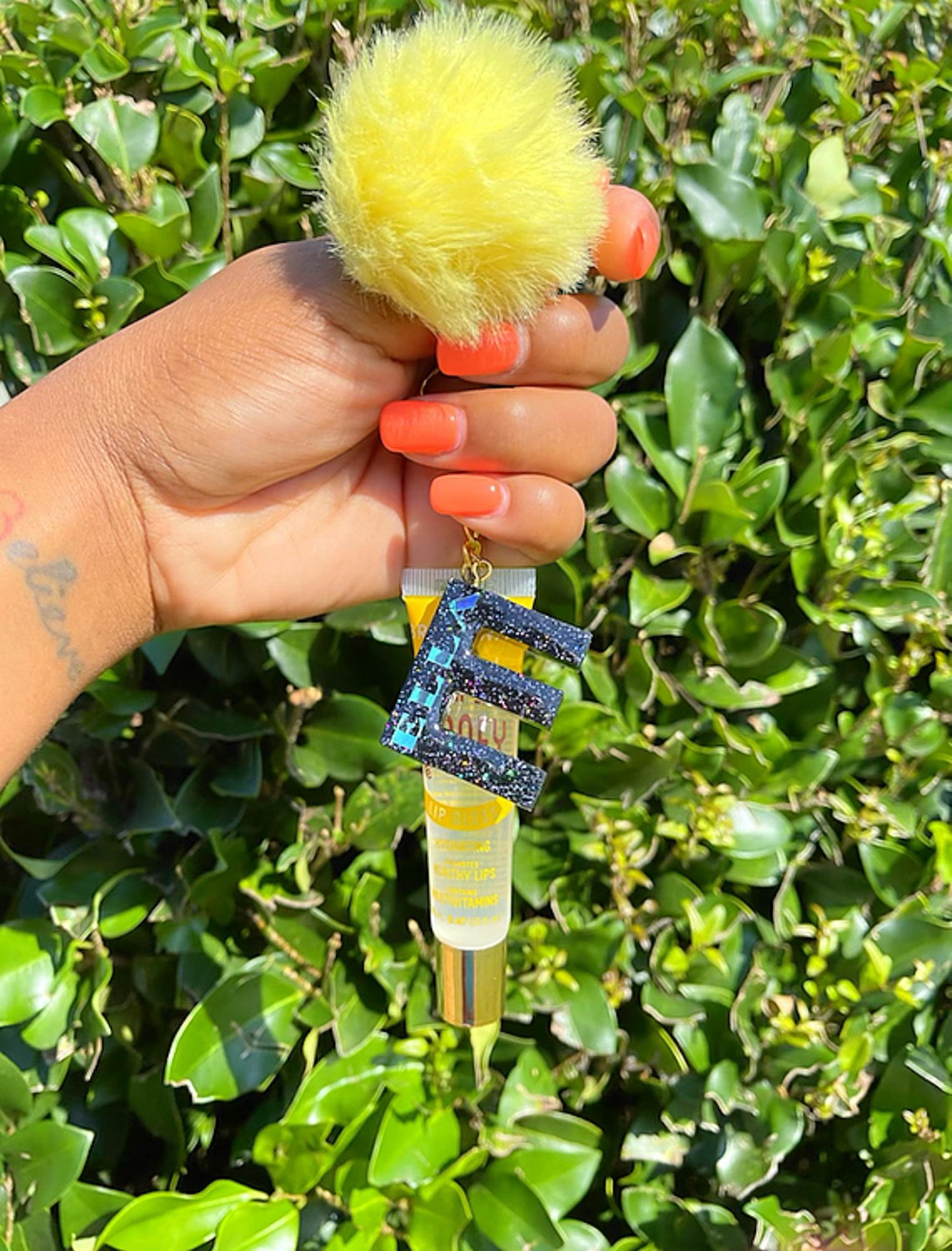 First Name Letter Keychain