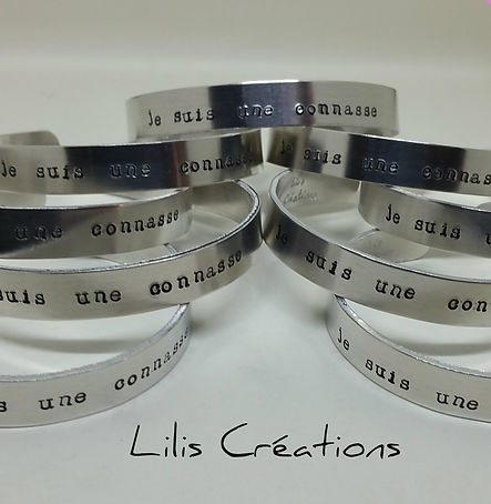 Bracelets "Super connasse"