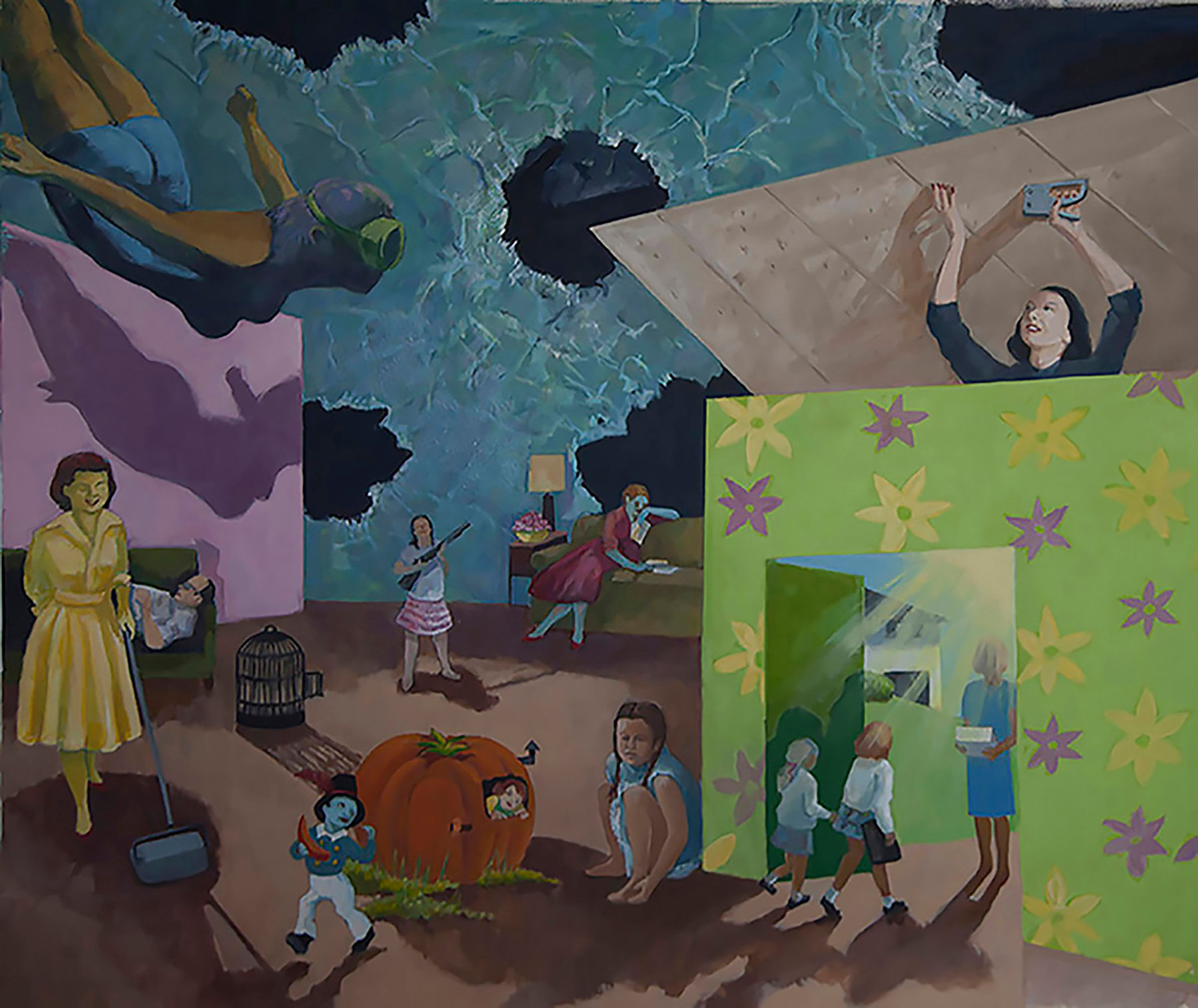 Joan Ryan , "Swan Dive"