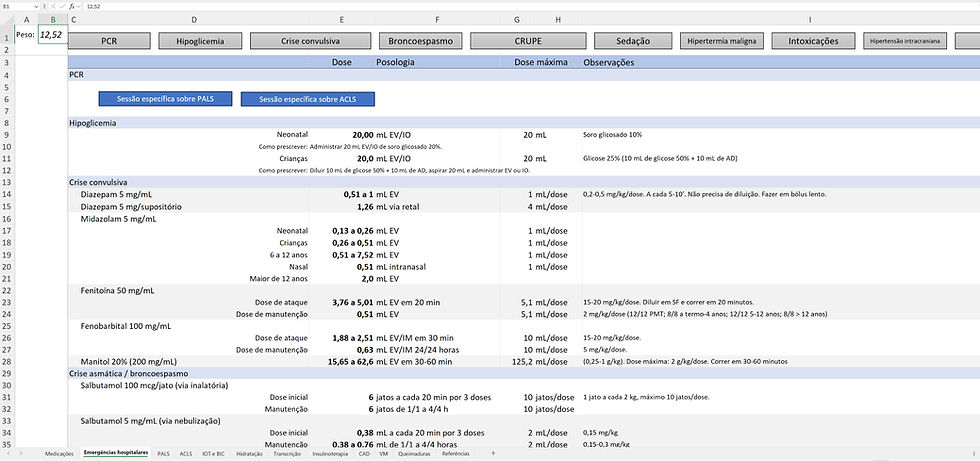 Miniatura: Planilha Médica para Prescrição de Medicações (05/01/2026)