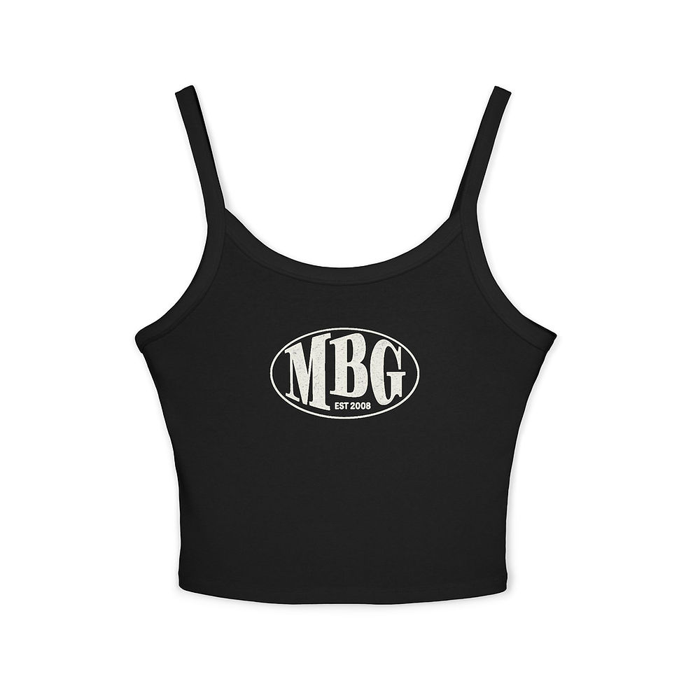Thumbnail: Marcotte's Bar & Grill Women's Spaghetti Strap Crop Tank Top