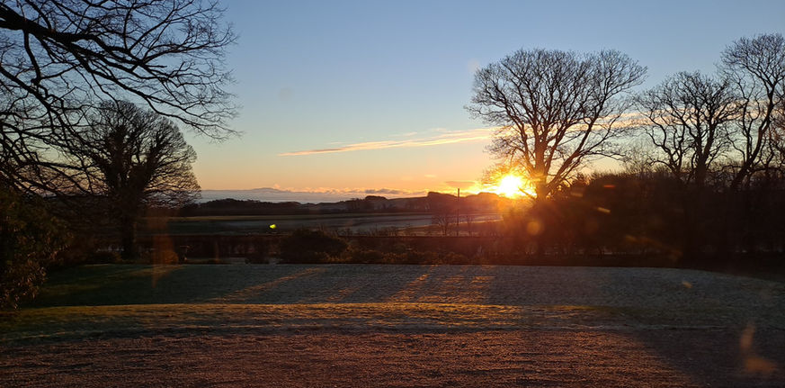 Winter Sunrise at Hazlefield