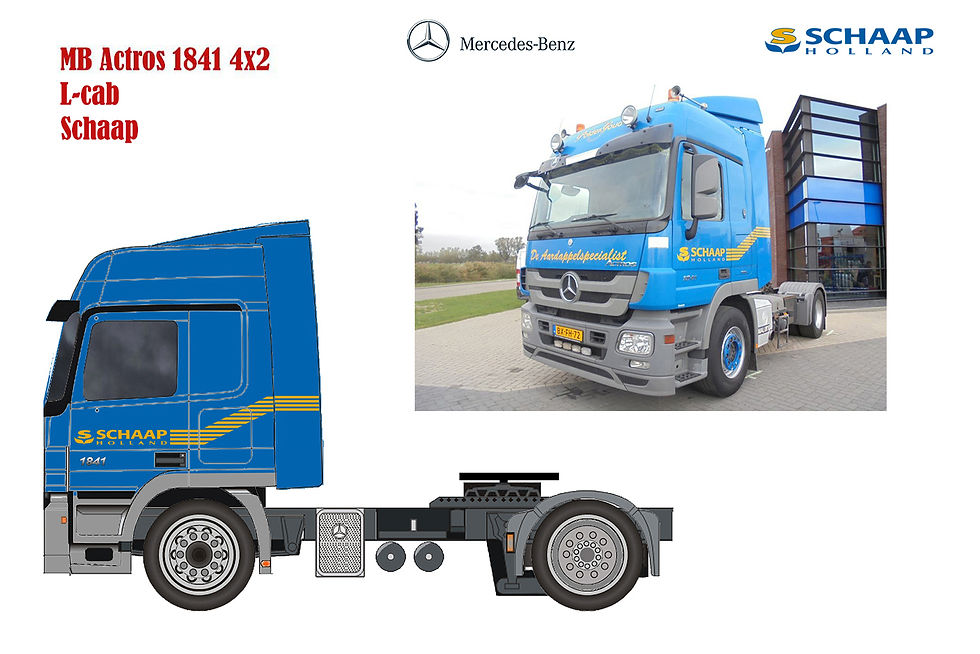 MB Actros 1841 L 4x2 Schaap