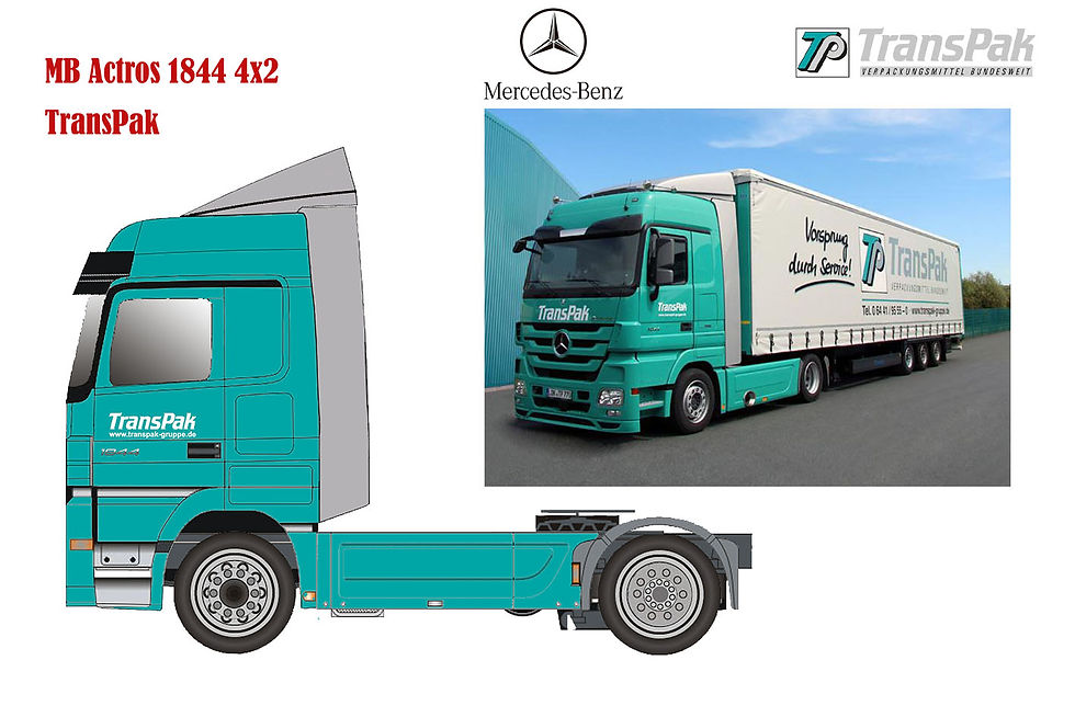 MB Actros 1844 4x2 TransPak