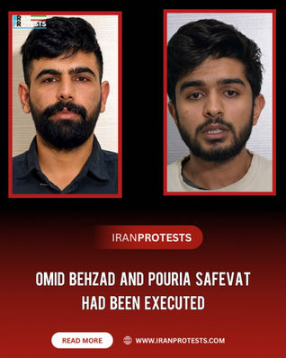OMID BEHZAD AND POURIA SAFEVAT
HAD BEEN EXECUTED