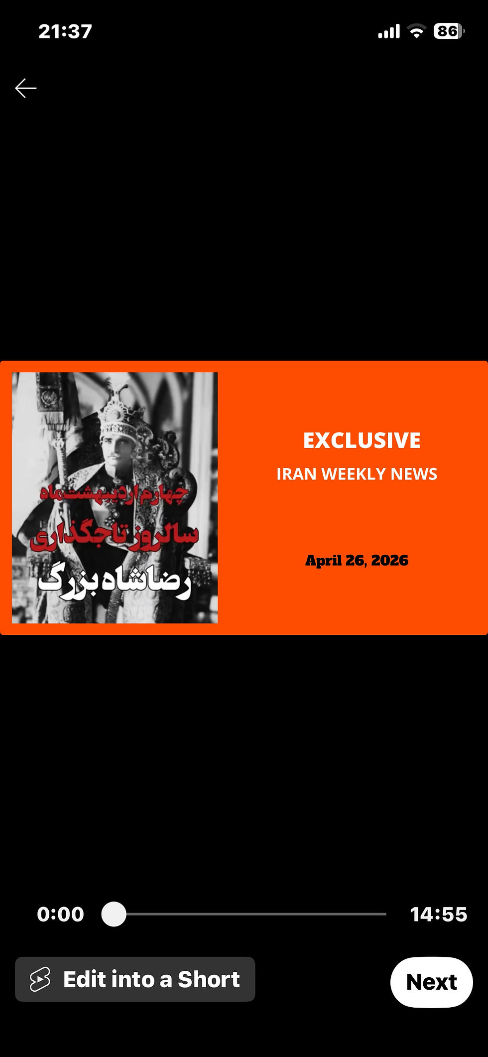 IRAN WEEKLY NEWS- April 26, 2026