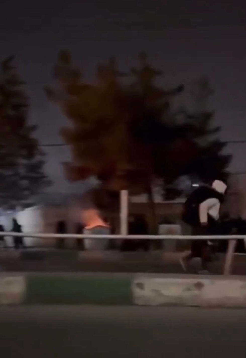 A shocking video shared from Mashhad