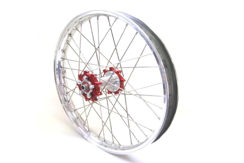  KOLO ZADNÍ 1,60 x 22"-36 PAPRSKŮ - ROVNÝ VÝPLET