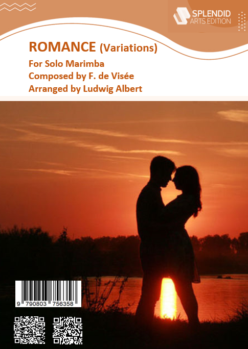 Romance (Variations) For Marimba Solo - F. De Visée - Arr. by Ludwig Albert