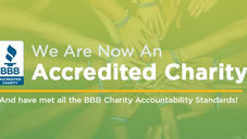Proud to be a BBB accredited charity