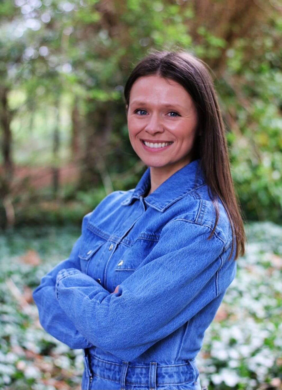 Amanda Smiling outside