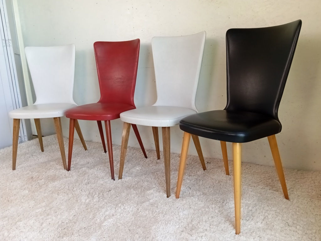 SET DE 4 CHAISES BAUMANN ESSOR