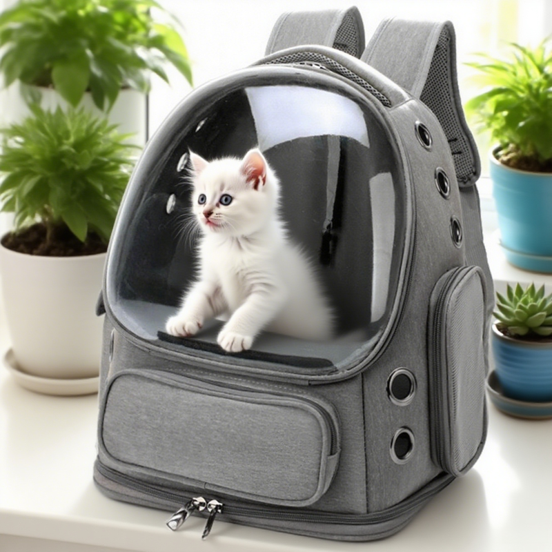 Main image for Transparent Pet Carrier Backpack Ideal Cat Accessories Outdoor Pet Shoulder Bag
