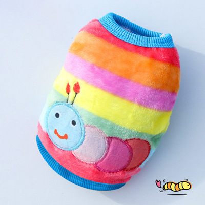 Main image for Cute Dog Clothes Winter Vest For Small Dogs Cats Warm Pets Sweater Soft Flannel