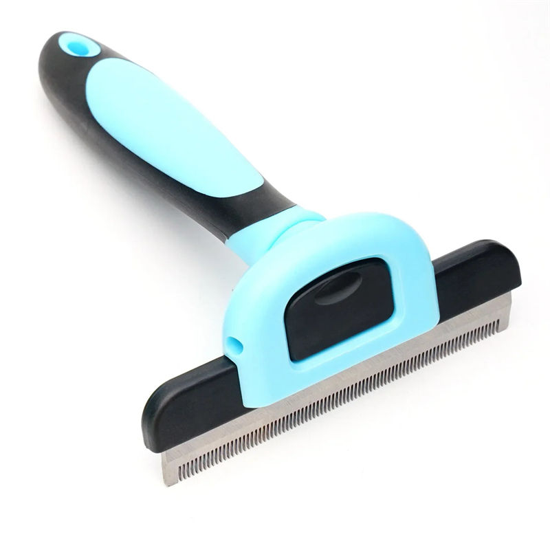 Main image for Pet Grooming Brush-Double Sided Shedding and Dematting Undercoat Rake Comb for 