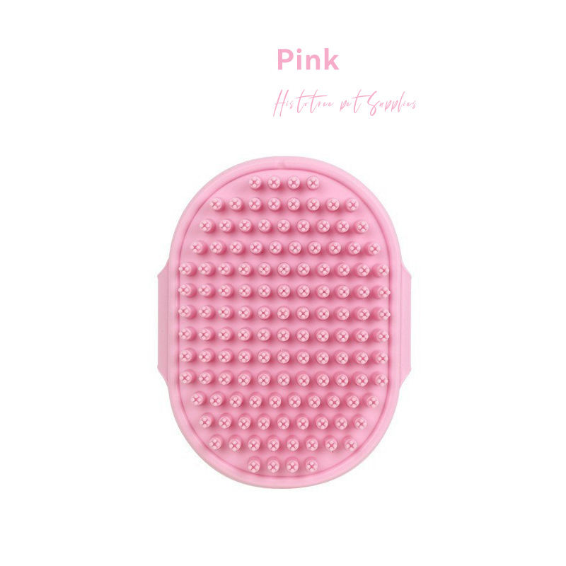 Main image for Cat Grooming Comb Dog Bath Brush Pet Grooming Shedding Soothing Massage Rubber