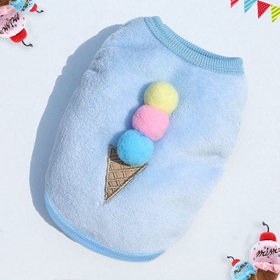 Main image for Cute Dog Clothes Winter Vest For Small Dogs Cats Warm Pets Sweater Soft Flannel