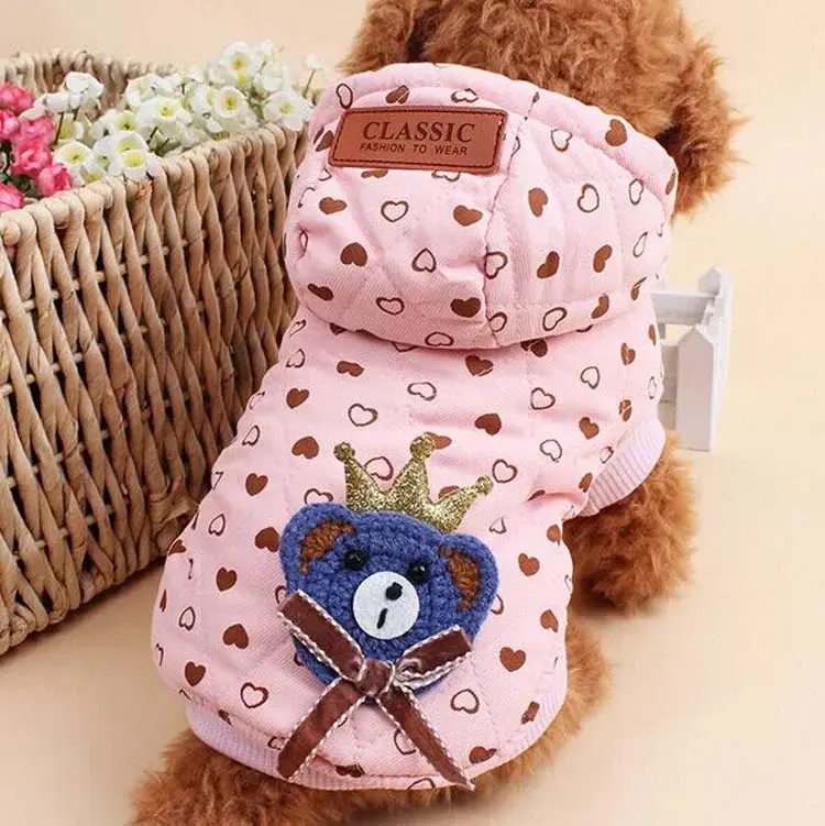 Main image for Winter Dog Pets Clothing Garment Puppy Coat Jacket Warm Dog Clothes Outfit York