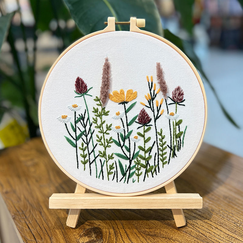 Main image for Embroidery Kit for Adults Kids Beginners Hand Embroidery Starter Kit Counted St