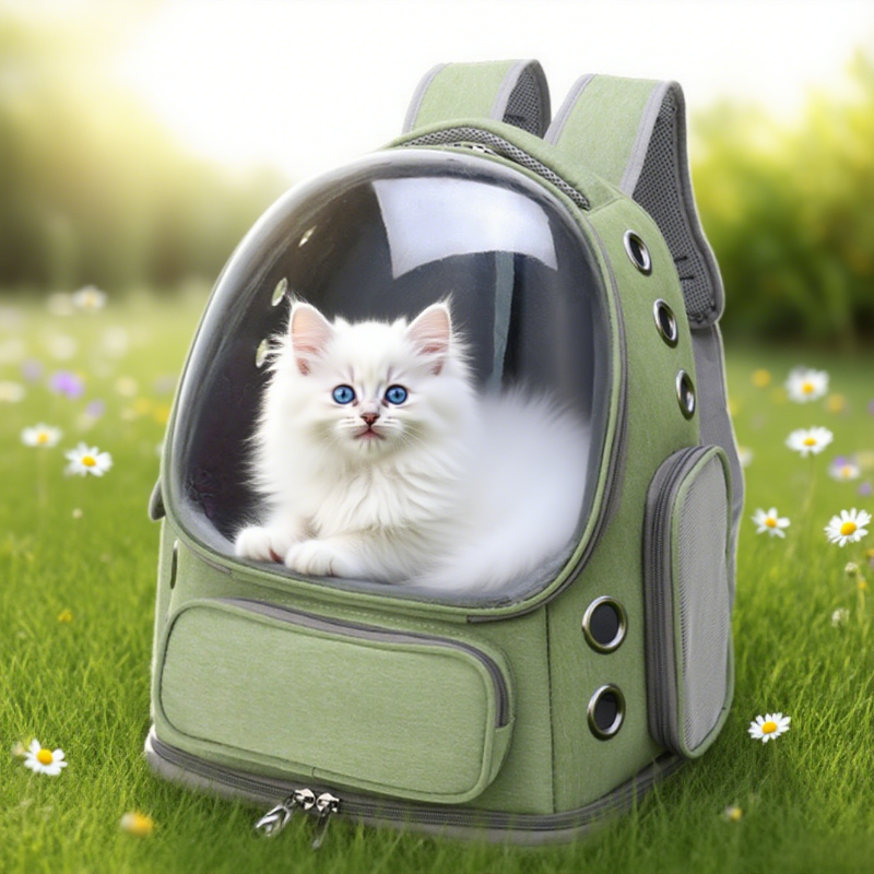 Main image for Transparent Pet Carrier Backpack Ideal Cat Accessories Outdoor Pet Shoulder Bag