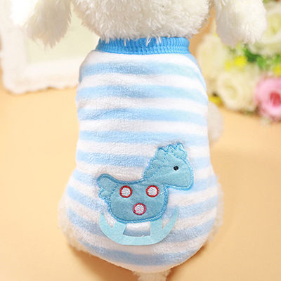 Main image for Cute Dog Clothes Winter Vest For Small Dogs Cats Warm Pets Sweater Soft Flannel