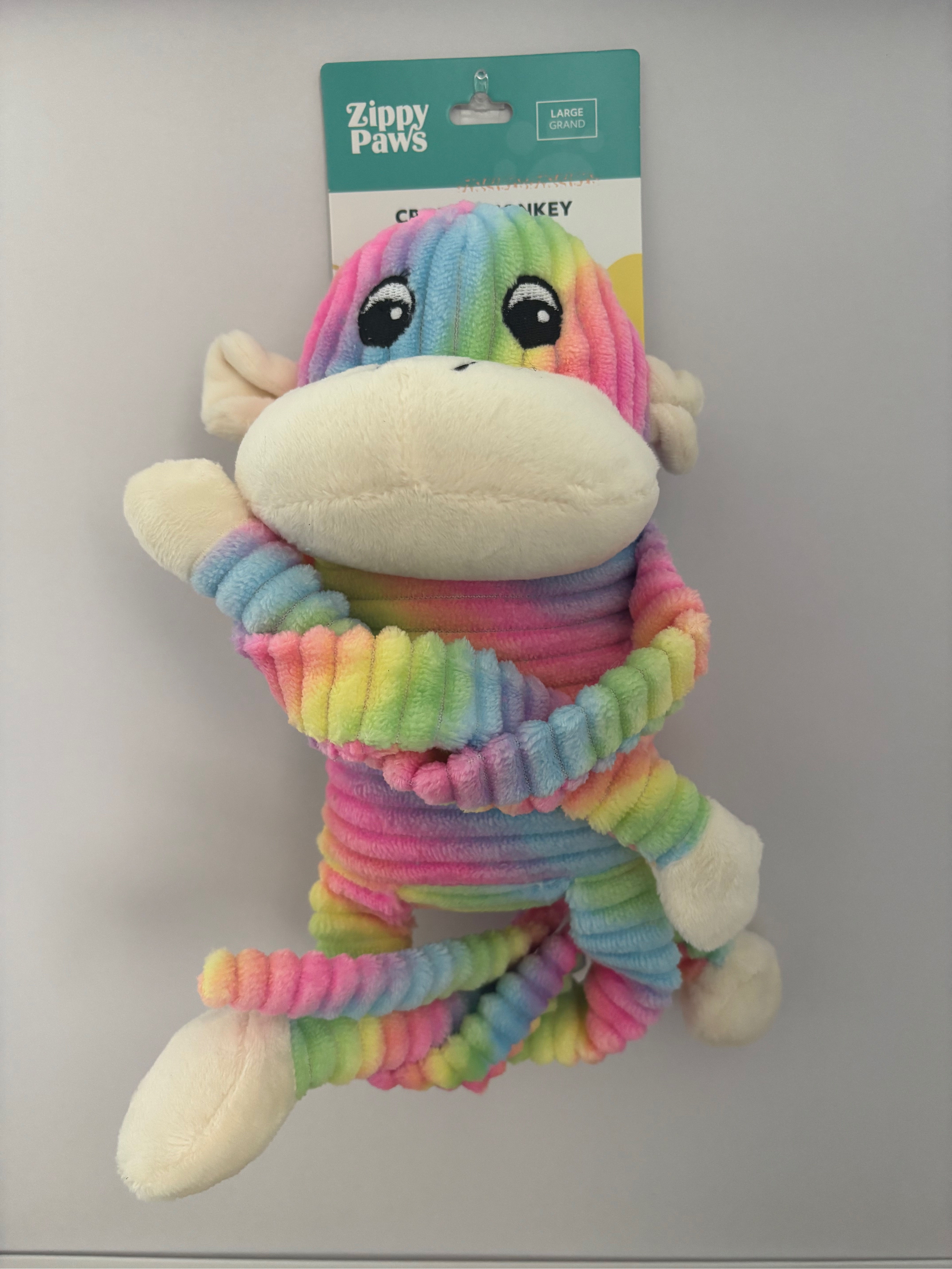 Crinkle Monkey Rainbow