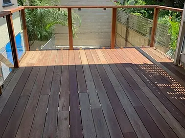 Spotted Gum Deck