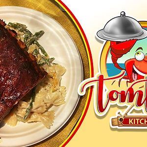 BBQ Ribs & Angel Pasta