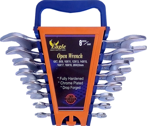8pcs Open Wrench Set Drop Forged | Eagle Website