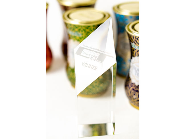 Vitanella Premium Tea Tins And Teksan's 2019 CanTech Decorative Tin Award
