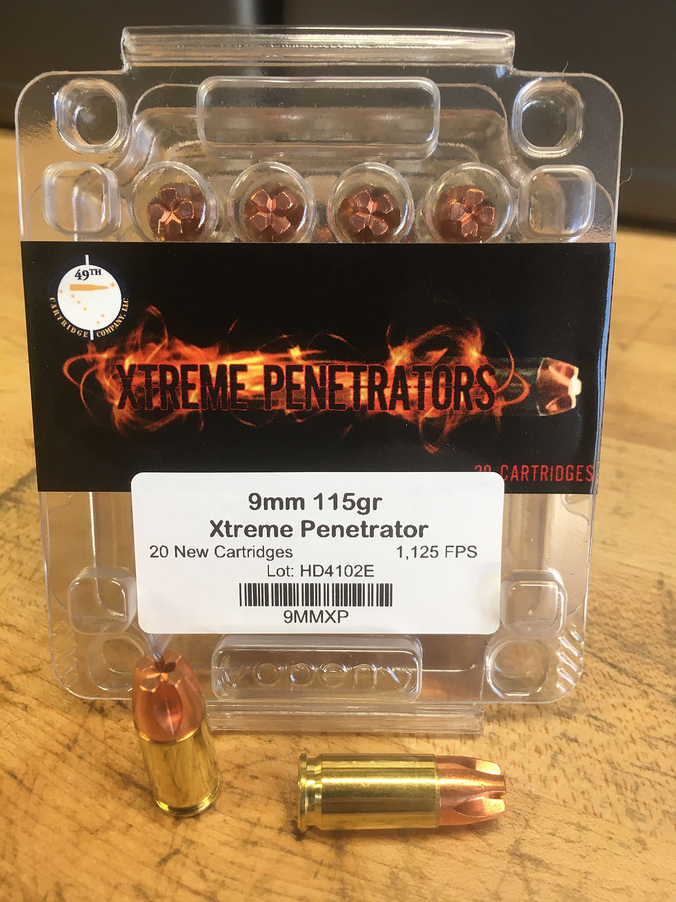 Thumbnail: 9mm 115gr Xtreme Penetrator