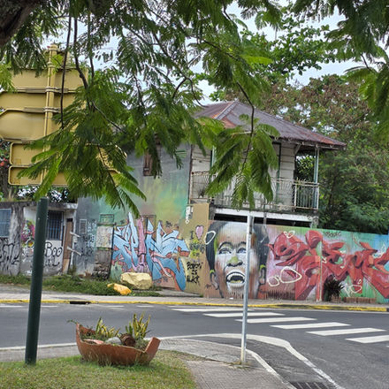 "Death in Paradise" was shot in Deshaies, Guadeloupe