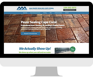 AAA Paver Sealing Cape Coral Website Design.png