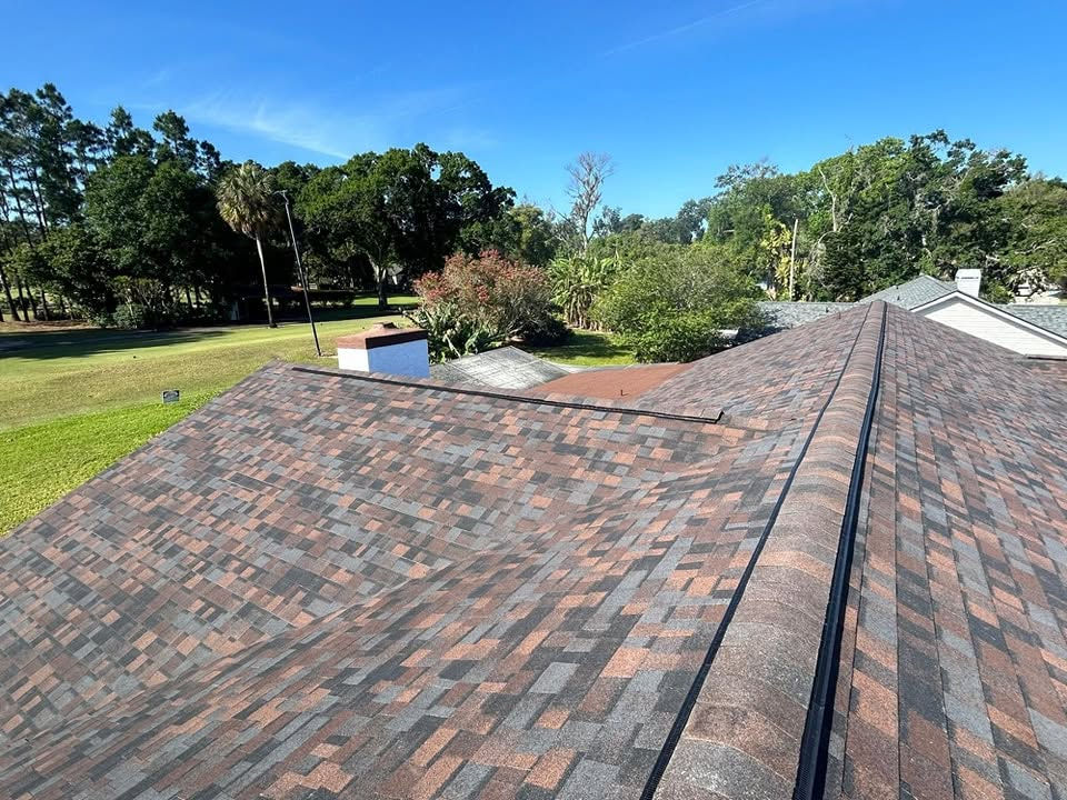 Owens Corning Duration Amber shingle roof installation in Plant City FL