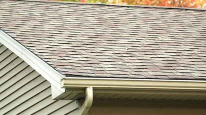 Shingle roof cleaning with soft wash in Cape Coral, removing dirt and discoloration.