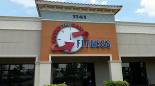 Cape Coral fitness center receiving a thorough exterior cleaning with professional pressure washing services.