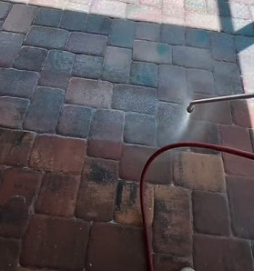 Precision Paver Sealing Application
