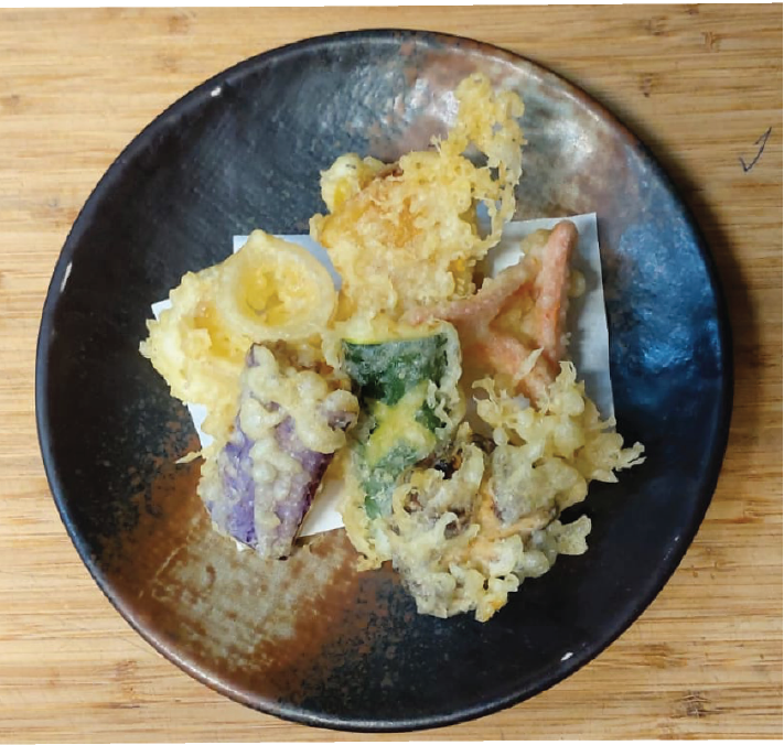 Arranged Food and Objects